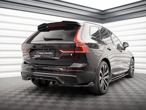 Central Rear Splitter (Vertical Bars) Volvo XC60 R-Design Mk2 Facelift - Wayside Performance 