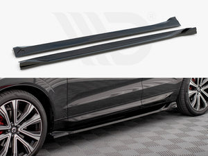Side Skirts Diffusers Volvo XC60 R-Design Mk2 Facelift - Wayside Performance 