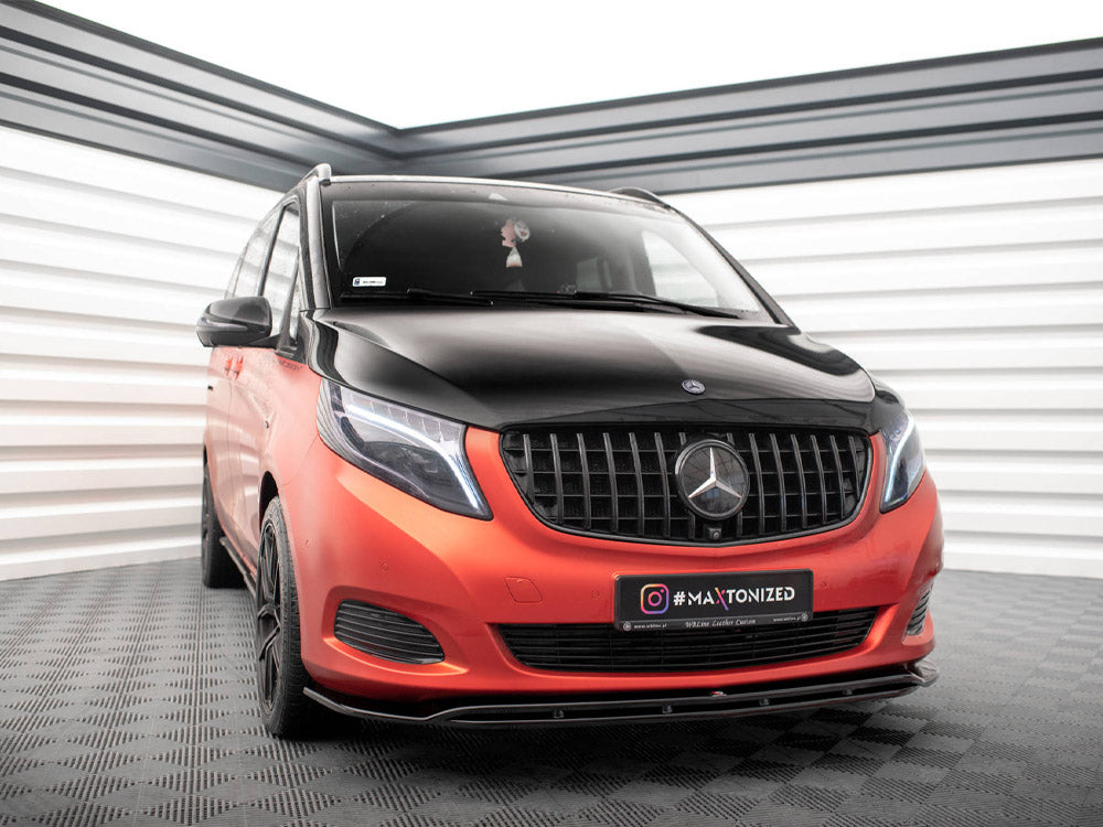 Front Splitter V.4 Mercedes V-Class W447 - Wayside Performance 