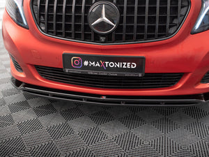 Front Splitter V.4 Mercedes V-Class W447 - Wayside Performance 