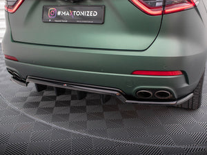 Central Rear Splitter (Vertical Bars) Maserati Levante Mk1 - Wayside Performance 