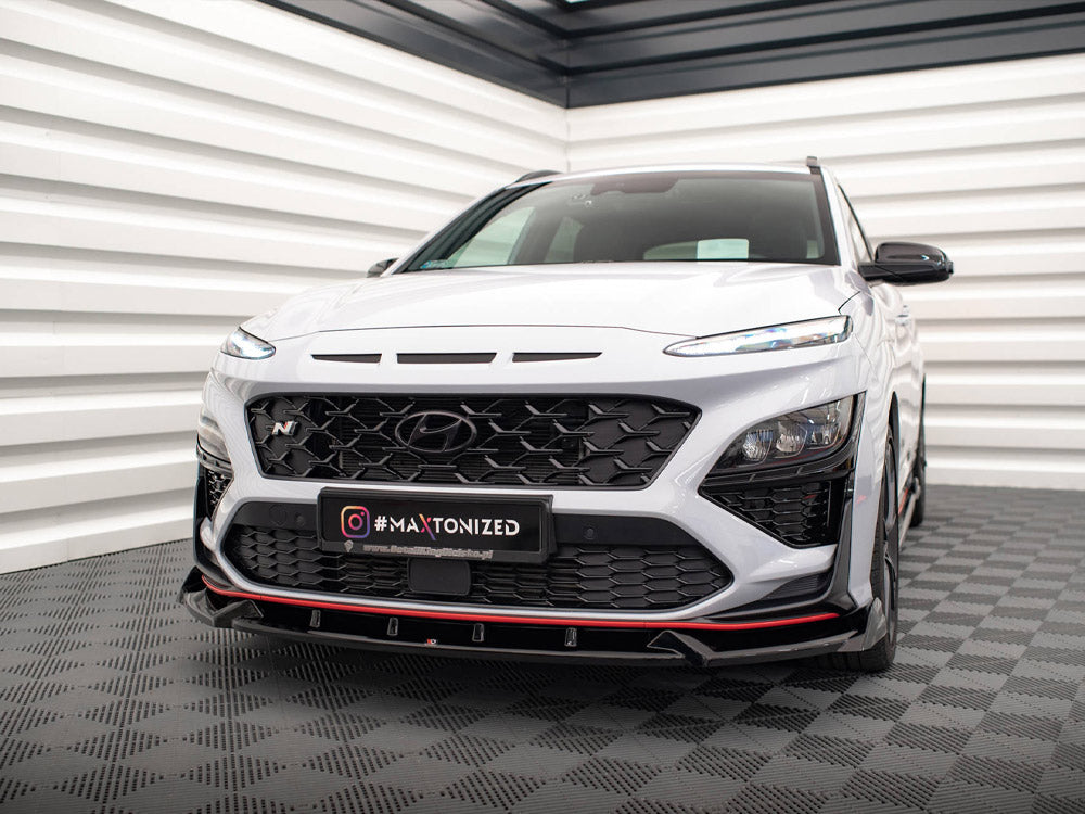 Front Splitter V.1 Hyundai Kona N Mk1 - Wayside Performance 