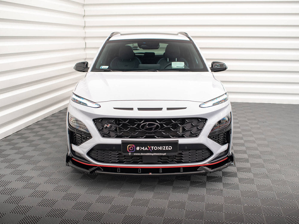 Front Splitter V.1 Hyundai Kona N Mk1 - Wayside Performance 