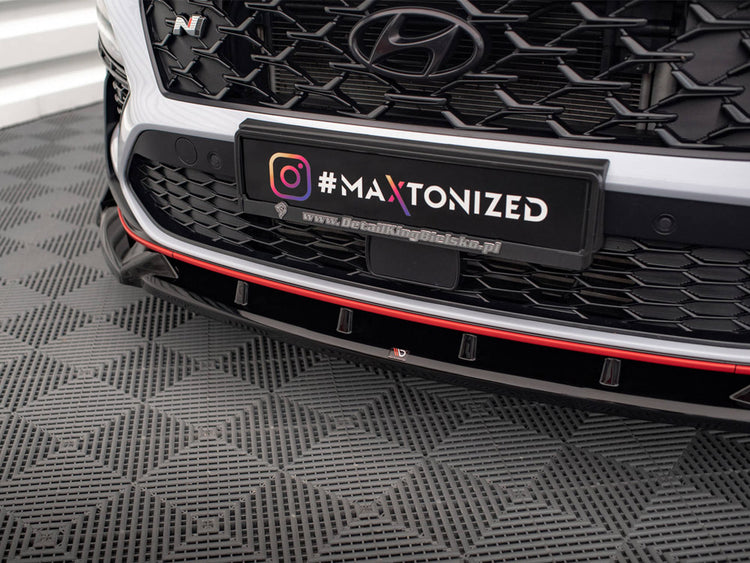 Front Splitter V.1 Hyundai Kona N Mk1 - Wayside Performance 