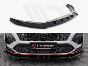 Front Splitter V.2 Hyundai Kona N Mk1 - Wayside Performance 