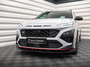 Front Splitter V.2 Hyundai Kona N Mk1 - Wayside Performance 