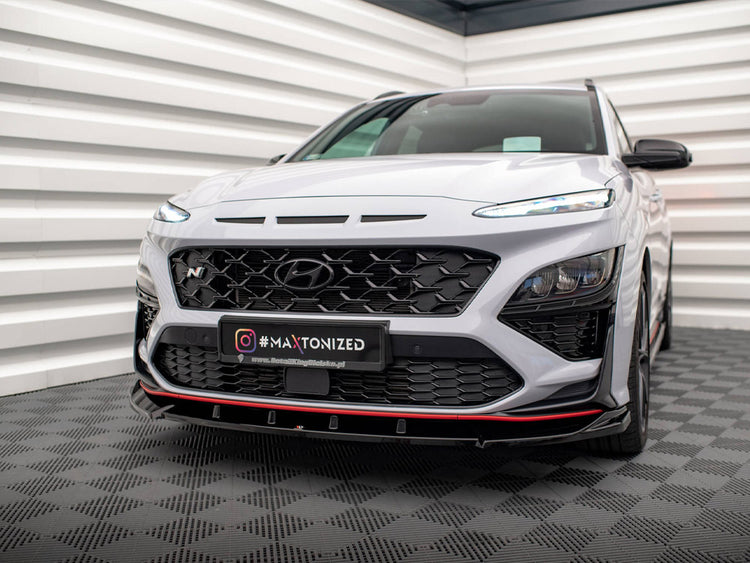 Front Splitter V.2 Hyundai Kona N Mk1 - Wayside Performance 
