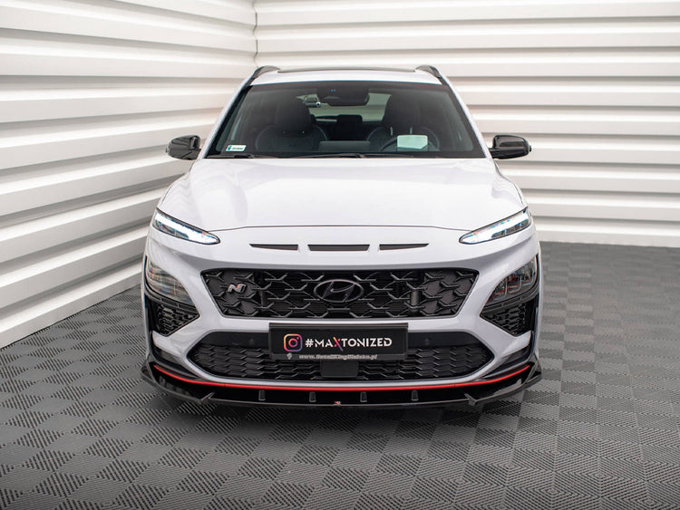 Front Splitter V.2 Hyundai Kona N Mk1 - Wayside Performance 