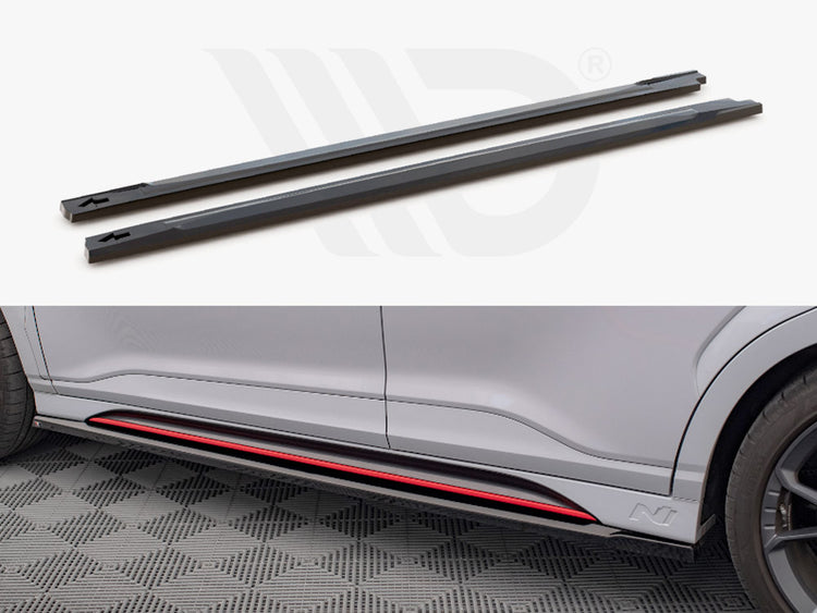 Side Skirts Diffusers V.1 Hyundai Kona N Mk1 - Wayside Performance 