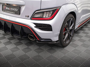 Rear Side Splitters V.1 Hyundai Kona Mk1 - Wayside Performance 
