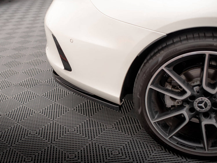 Central Rear Splitter (Vertical Bars) Mercedes C Coupe AMG-Line C205 Facelift - Wayside Performance 