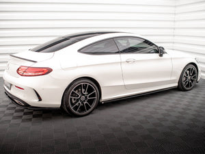 Side Skirts Diffusers Mercedes C Coupe AMG-Line C205 Facelift - Wayside Performance 