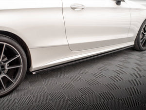 Side Skirts Diffusers Mercedes C Coupe AMG-Line C205 Facelift - Wayside Performance 