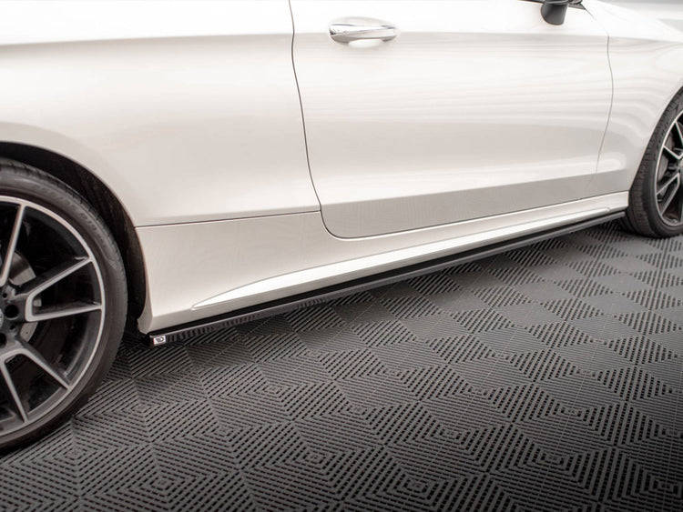 Side Skirts Diffusers Mercedes C Coupe AMG-Line C205 Facelift - Wayside Performance 