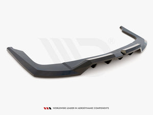 Central Rear Splitter (Vertical Bars) Hyundai Elantra Mk7 - Wayside Performance 
