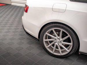 Rear Side Splitters Audi A5 Coupe 8T Facelift - Wayside Performance 