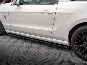 Side Skirts Diffusers Ford Mustang Mk5 Facelift - Wayside Performance 