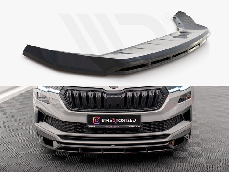 Front Splitter Skoda Karoq Sportline Mk1 Facelift - Wayside Performance 