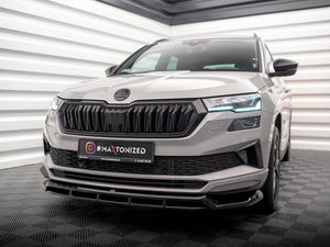 Front Splitter Skoda Karoq Sportline Mk1 Facelift - Wayside Performance 