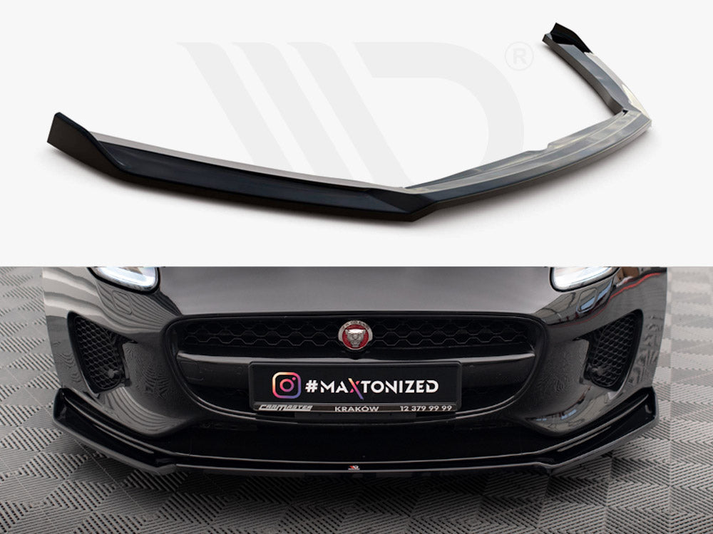 Front Splitter V.2 Jaguar F-Type Mk1 Facelift - Wayside Performance 