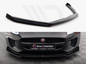 Front Splitter V.2 Jaguar F-Type Mk1 Facelift - Wayside Performance 