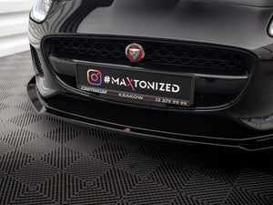 Front Splitter V.2 Jaguar F-Type Mk1 Facelift - Wayside Performance 