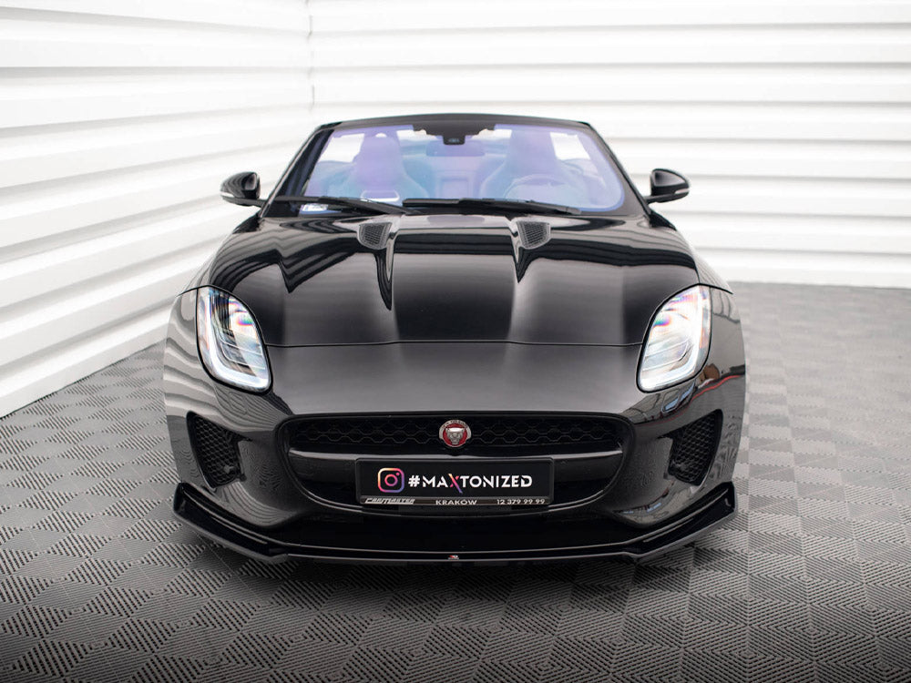 Front Splitter V.2 Jaguar F-Type Mk1 Facelift - Wayside Performance 