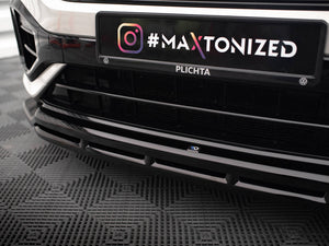 Front Splitter V.1 Volkswagen T-Roc R Mk1 Facelift - Wayside Performance 
