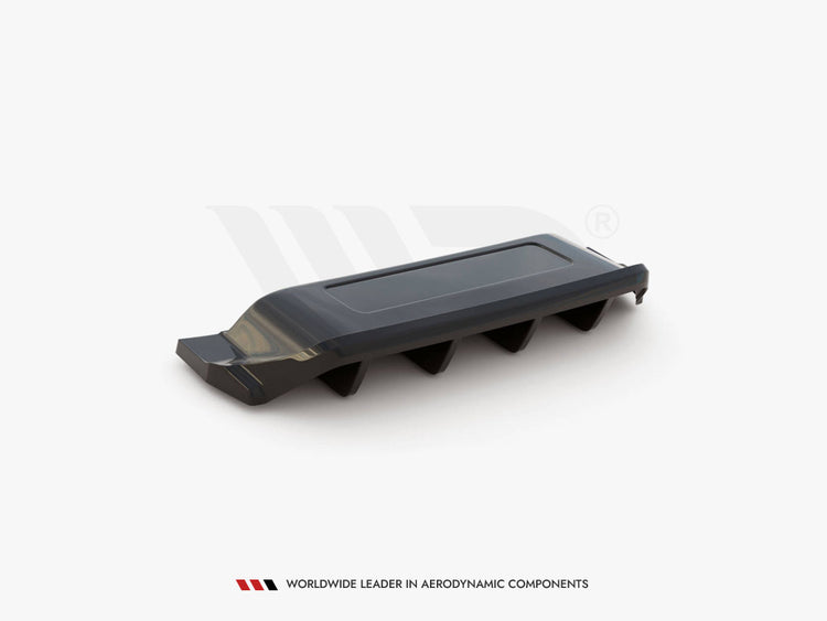 Central Rear Splitter (Vertical Bars) Volkswagen T-Roc R Mk1 Facelift - Wayside Performance 