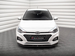 Front Splitter Front Splitter V.1 Hyundai I20 Mk2 Facelift - Wayside Performance 