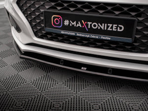 Front Splitter Front Splitter V.1 Hyundai I20 Mk2 Facelift - Wayside Performance 