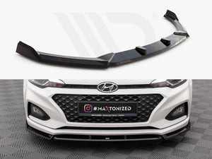 Front Splitter Front Splitter V.2 Hyundai I20 Mk2 Facelift - Wayside Performance 