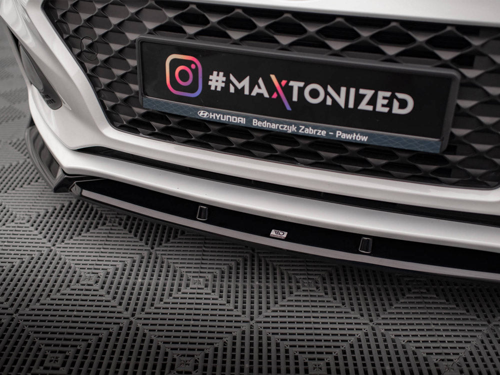 Front Splitter Front Splitter V.2 Hyundai I20 Mk2 Facelift - Wayside Performance 