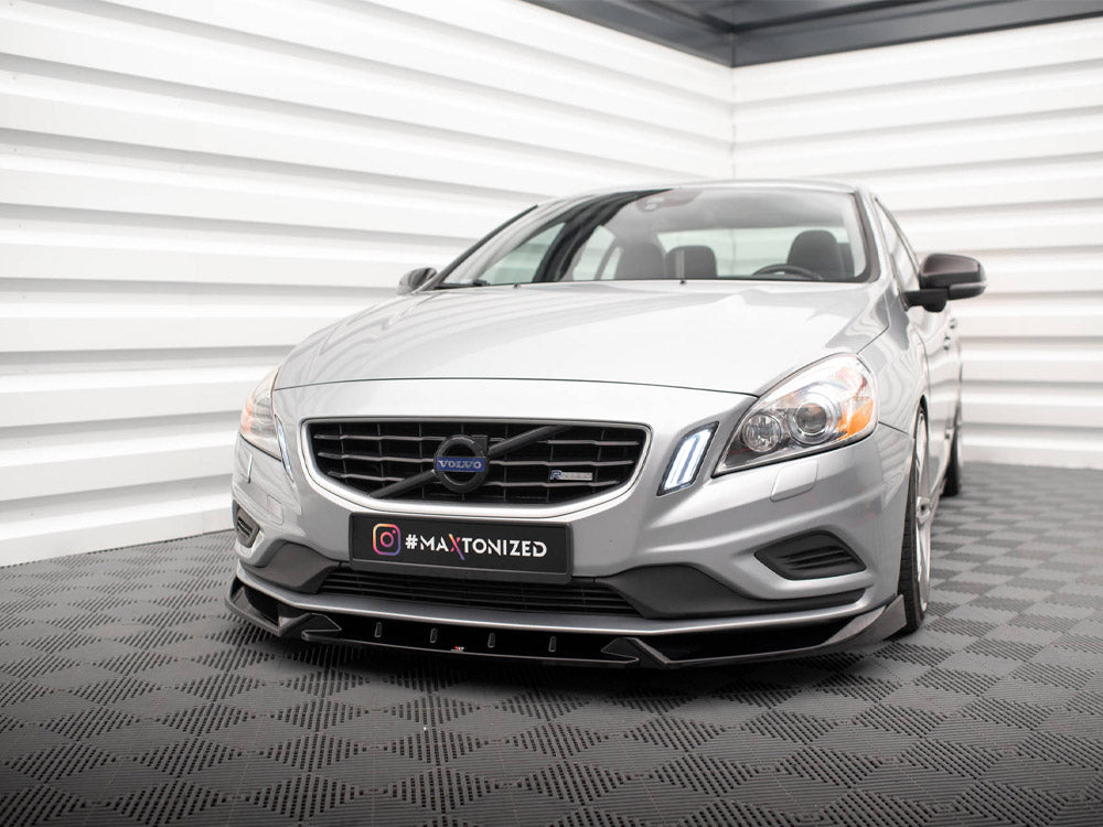 Front Splitter V.1 Volvo S60 R-Design Mk2 - Wayside Performance 