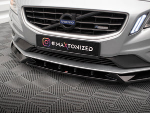 Front Splitter V.1 Volvo S60 R-Design Mk2 - Wayside Performance 