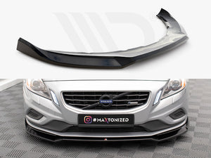 Front Splitter V.2 Volvo S60 R-Design Mk2 - Wayside Performance 