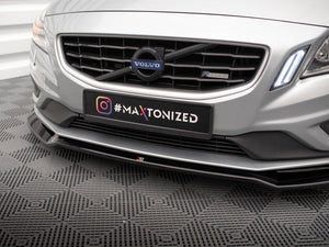 Front Splitter V.2 Volvo S60 R-Design Mk2 - Wayside Performance 