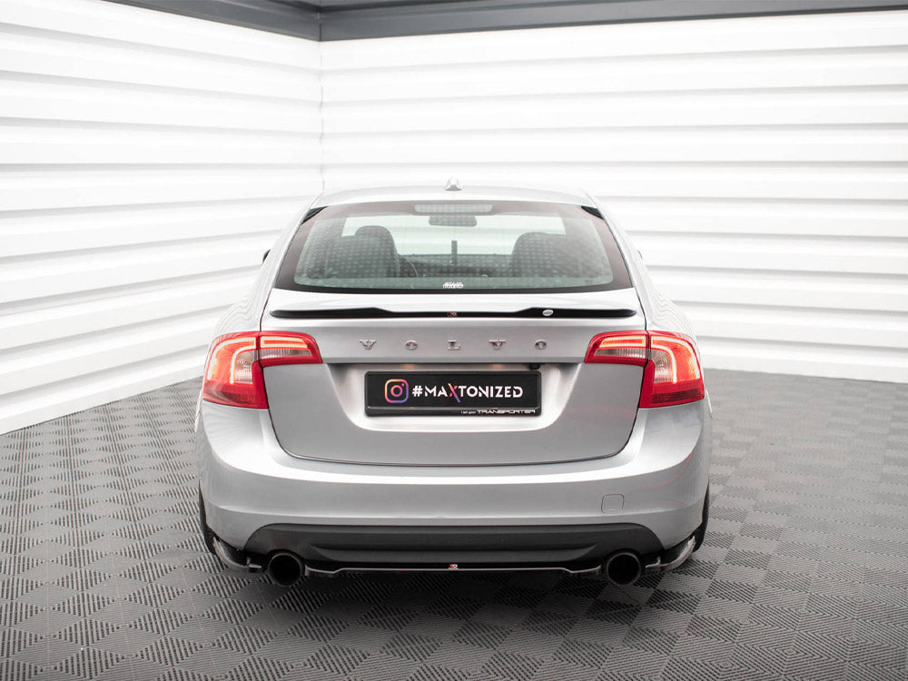 Central Rear Splitter Volvo S60 R-Design Mk2 - Wayside Performance 