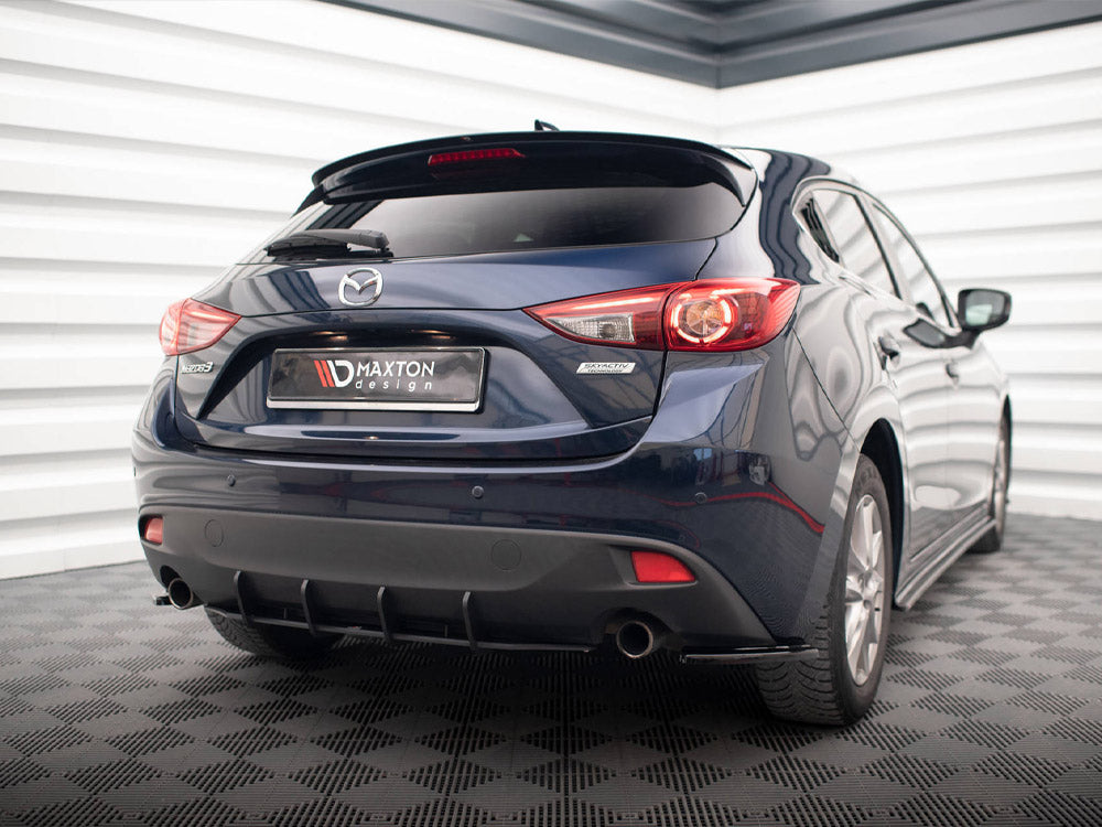 Rear Side Splitters Mazda 3 Mk3 - Wayside Performance 