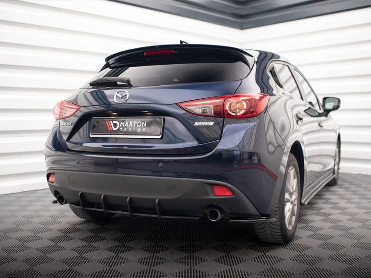 Rear Side Splitters Mazda 3 Mk3 - Wayside Performance 