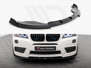 Front Splitter BMW X3 M-Pack F25 - Wayside Performance 