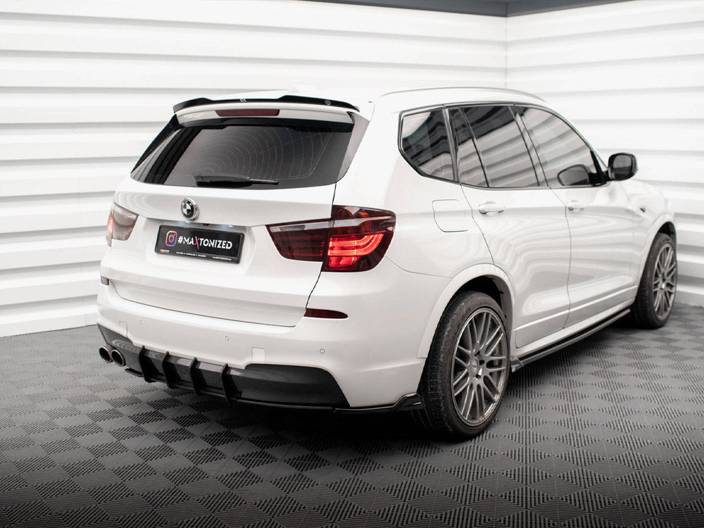 Street PRO Rear Diffuser BMW X3 M-Pack F25 - Wayside Performance 