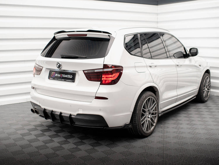 Street PRO Rear Diffuser BMW X3 M-Pack F25 - Wayside Performance 