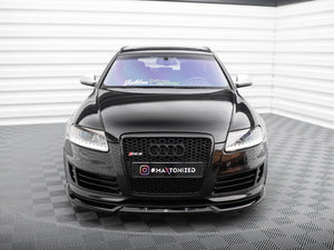 Front Splitter V.2 Audi RS6 Avant C6 - Wayside Performance 