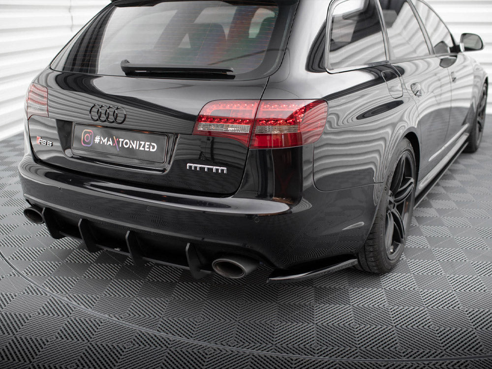 Rear Side Splitters Audi RS6 Avant C6 - Wayside Performance 