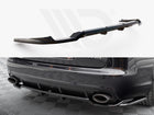 Central Rear Splitter (Vertical Bars) Audi RS6 Avant C6 - Wayside Performance 