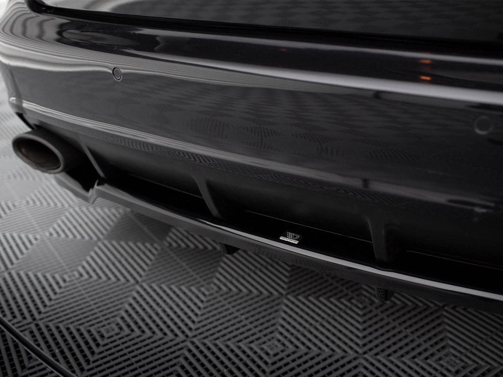 Central Rear Splitter (Vertical Bars) Audi RS6 Avant C6 - Wayside Performance 