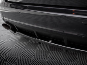 Central Rear Splitter (Vertical Bars) Audi RS6 Avant C6 - Wayside Performance 
