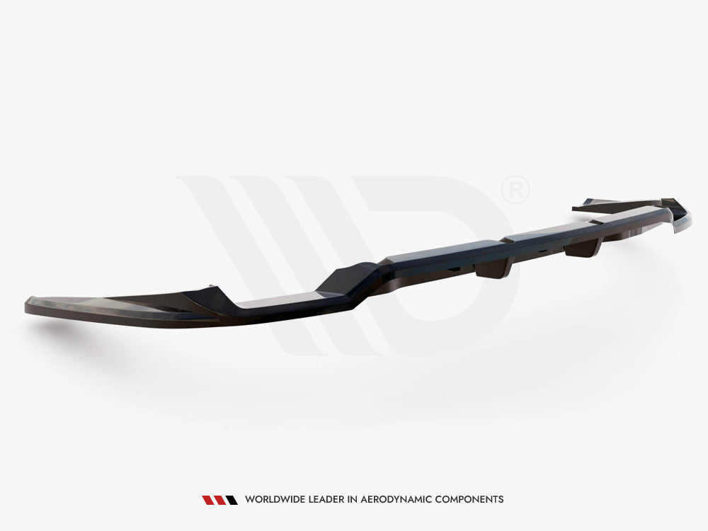 Central Rear Splitter (Vertical Bars) Audi RS6 Avant C6 - Wayside Performance 