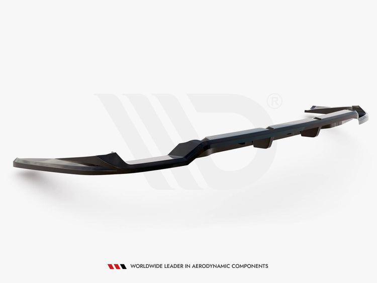 Central Rear Splitter (Vertical Bars) Audi RS6 Avant C6 - Wayside Performance 